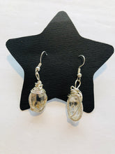 Load image into Gallery viewer, Herkimer Diamond Quartz Crystal earrings