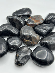 Black Tourmaline Tumbles