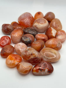 Red Carnelian Tumbles