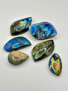 Labradorite cabochons