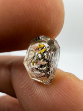 Load image into Gallery viewer, Enhydro Petroleum included double terminated Diamond Quartz Crystal