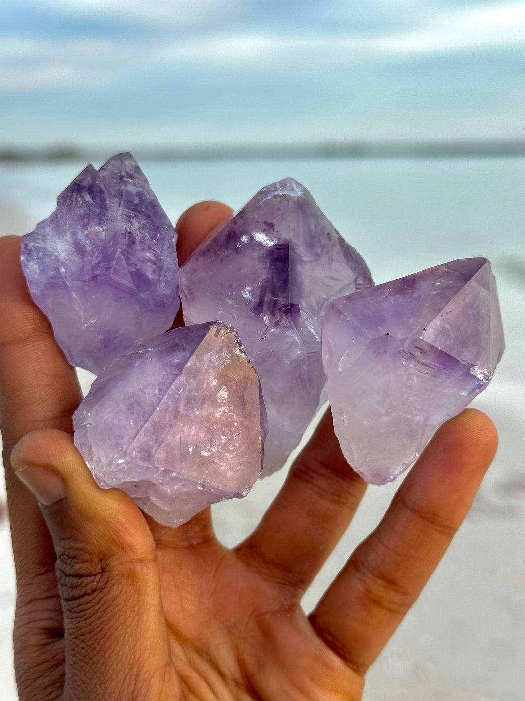 Amethyst crystal point