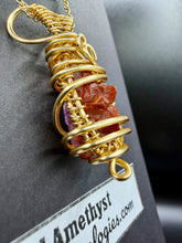 Load image into Gallery viewer, Red Amethyst necklace