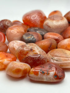 Red Carnelian Tumbles