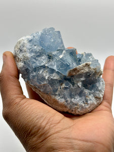 Blue Celestite Geode