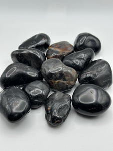 Black Tourmaline Tumbles