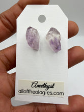Load image into Gallery viewer, Amethyst Studs