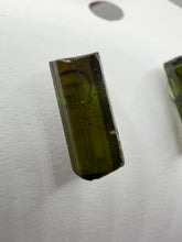 Load image into Gallery viewer, Green Tourmaline (Verdelite) studs