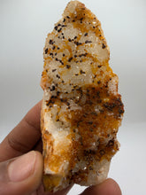 Load image into Gallery viewer, Limonite pseudomorphs after Marcasite nodules on Hematite coated Quartz