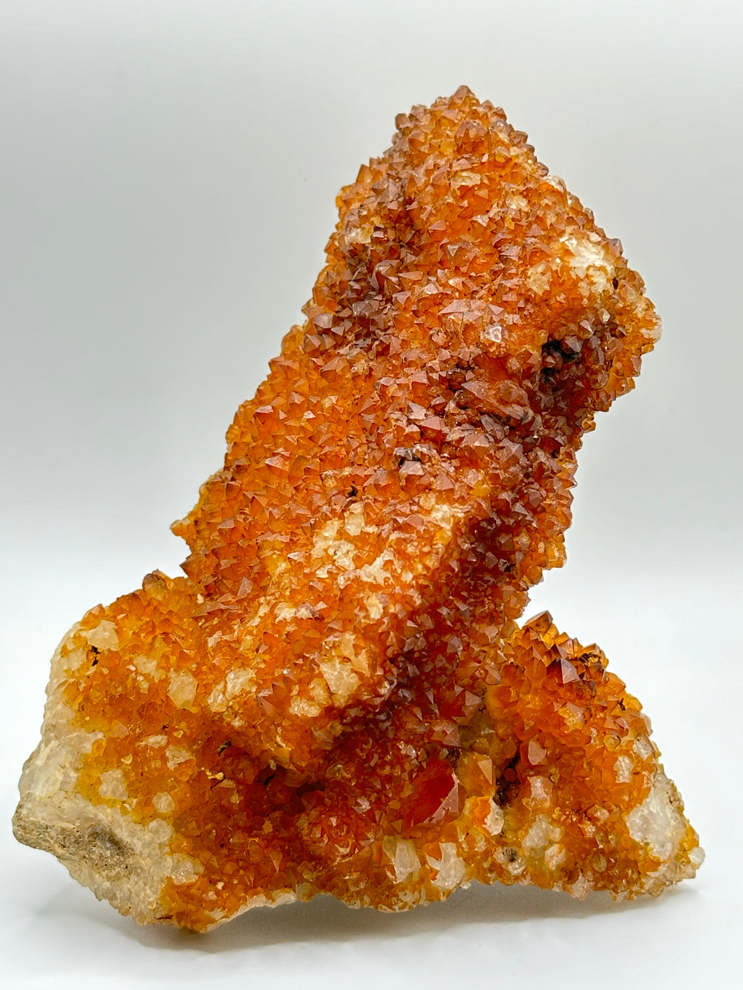 Diamond Hill S.C “Halloween” Hematite Included/coated Quartz Cluster USA claim