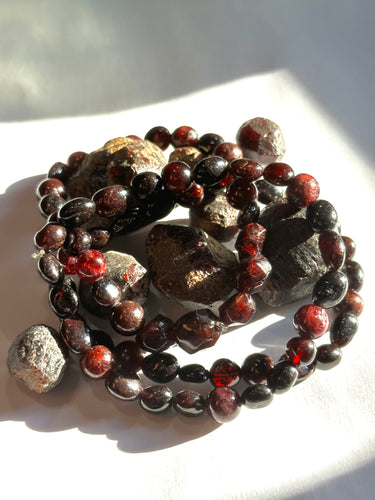 Garnet bracelet