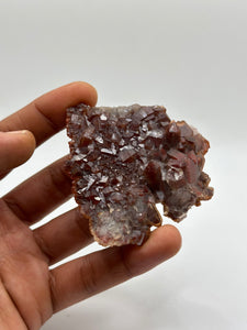 Red Hematoid tabby Quartz plate Orange River Steinkopf S. Africa