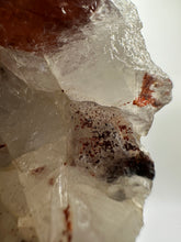 Load image into Gallery viewer, Hematite included Druzy Phantom Quartz Cluster Orange River S.Africa