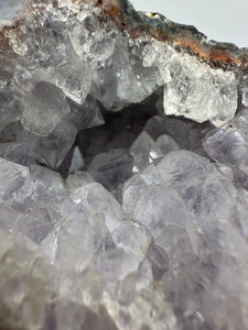 Quartz Geode var Sidi Rahali Quarries. El Kelaa des Sraghna Province Morocco