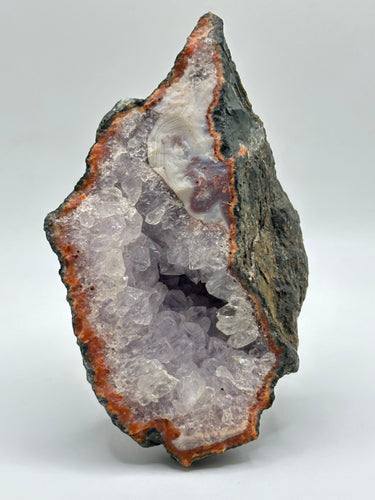 Quartz Geode var Sidi Rahali Quarries. El Kelaa des Sraghna Province Morocco