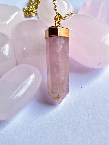 Rose Quartz necklace