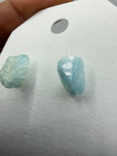 Load image into Gallery viewer, Aquamarine Studs