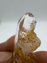 Load image into Gallery viewer, Double Terminated Golden Healer Quartz point