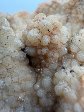 Load image into Gallery viewer, Pink Botryoidal druzy Calcite/ Chalcedony Psudomorph over Lace Agate