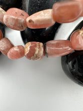 Load image into Gallery viewer, Pink Rhodochrosite bracelet (free form)