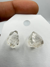 Load image into Gallery viewer, Diamond Quartz Studs