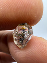 Load image into Gallery viewer, Enhydro Petroleum included double terminated Diamond Quartz Crystal