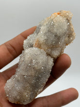 Load image into Gallery viewer, Druzy Smoky Amethyst Stalactite
