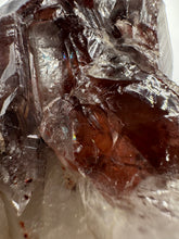 Load image into Gallery viewer, Hematite included Druzy Phantom Quartz Cluster Orange River S.Africa