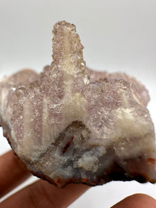Pink Amethyst Pseudomorph after Anhydrite