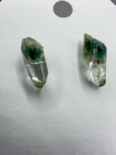 Load image into Gallery viewer, Chlorite included Quartz studs