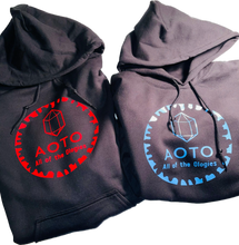 Load image into Gallery viewer, AOTO Hoodie black  &amp;(Red)