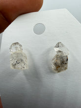 Load image into Gallery viewer, Diamond Quartz Studs