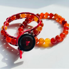 Load image into Gallery viewer, Carnelian Bracelet