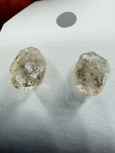 Load image into Gallery viewer, Diamond Quartz Studs