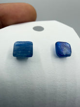 Load image into Gallery viewer, Polished Blue Kyanite studs