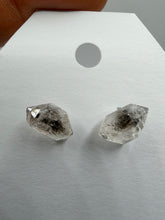 Load image into Gallery viewer, Diamond Quartz Studs
