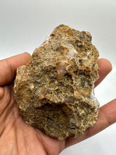 Load image into Gallery viewer, Druzy Pink Hematite Coated Pseudomorph After Anhydrite Stalactite Morocco