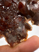 Load image into Gallery viewer, Red Hematoid tabby Quartz plate Orange River Steinkopf S. Africa