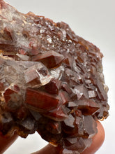 Load image into Gallery viewer, Red Hematoid tabby Quartz plate Orange River Steinkopf S. Africa