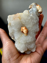 Load image into Gallery viewer, Druzy Quartz crystal Stalactite Stalagmite with Barite