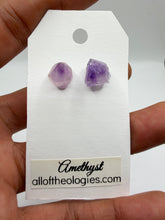Load image into Gallery viewer, Amethyst Studs