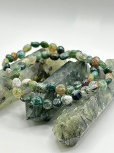 Moss Agate bracelet