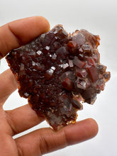 Load image into Gallery viewer, Red Hematoid tabby Quartz plate Orange River Steinkopf S. Africa