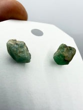 Load image into Gallery viewer, Emerald studs