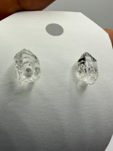 Load image into Gallery viewer, Diamond Quartz Studs