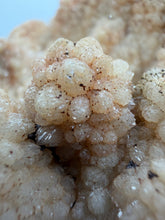 Load image into Gallery viewer, Pink Botryoidal druzy Calcite/ Chalcedony Psudomorph over Lace Agate