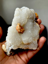 Load image into Gallery viewer, Druzy Quartz crystal Stalactite Stalagmite with Barite
