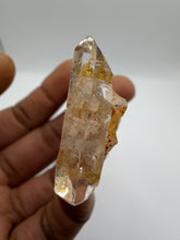 Load image into Gallery viewer, Double Terminated Golden Healer Quartz point