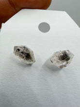 Load image into Gallery viewer, Diamond Quartz Studs