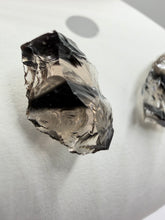 Load image into Gallery viewer, Black Obsidian studs